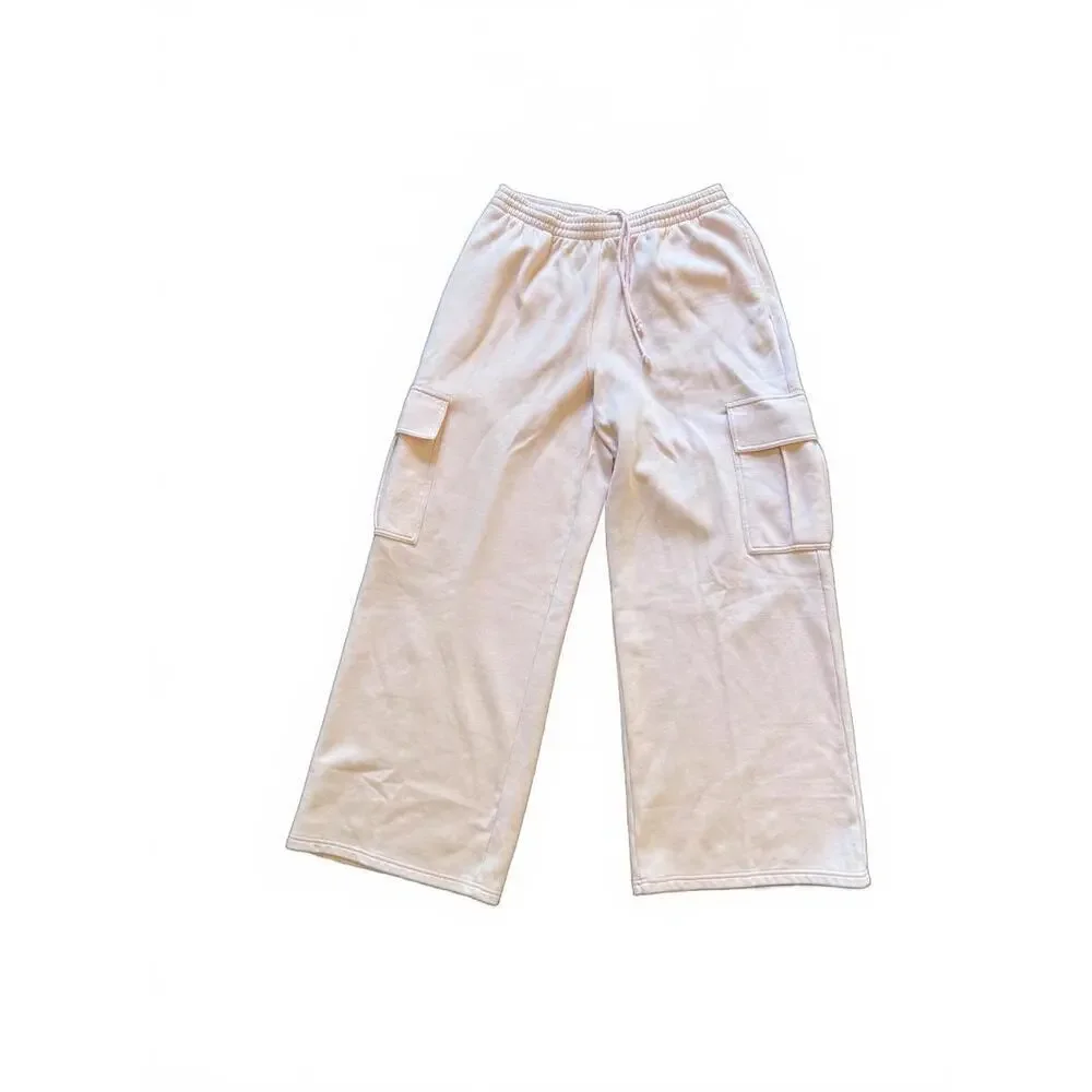 NWT Skims Pink Cargo Sweatpants, Large